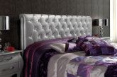 Dormitorio cabezal cama en plata